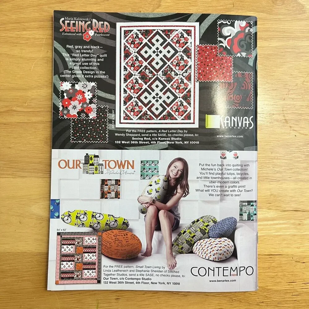 Fons and Porters Love of Quilting Magazine Lot of 3 from Spring Summer 2015